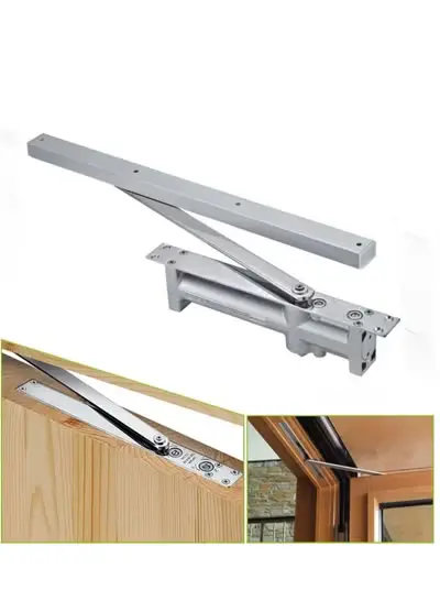 Robustline Robustline Concealed Door Closer 6303 ; 6404 Hydraulic Door Control Hardware Premium Hardware for Door Cabinet Window Furniture and Interio